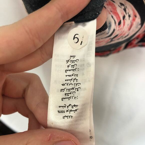 French Connection Floral Printed Sheath Dress 4 - Picture 5 of 11